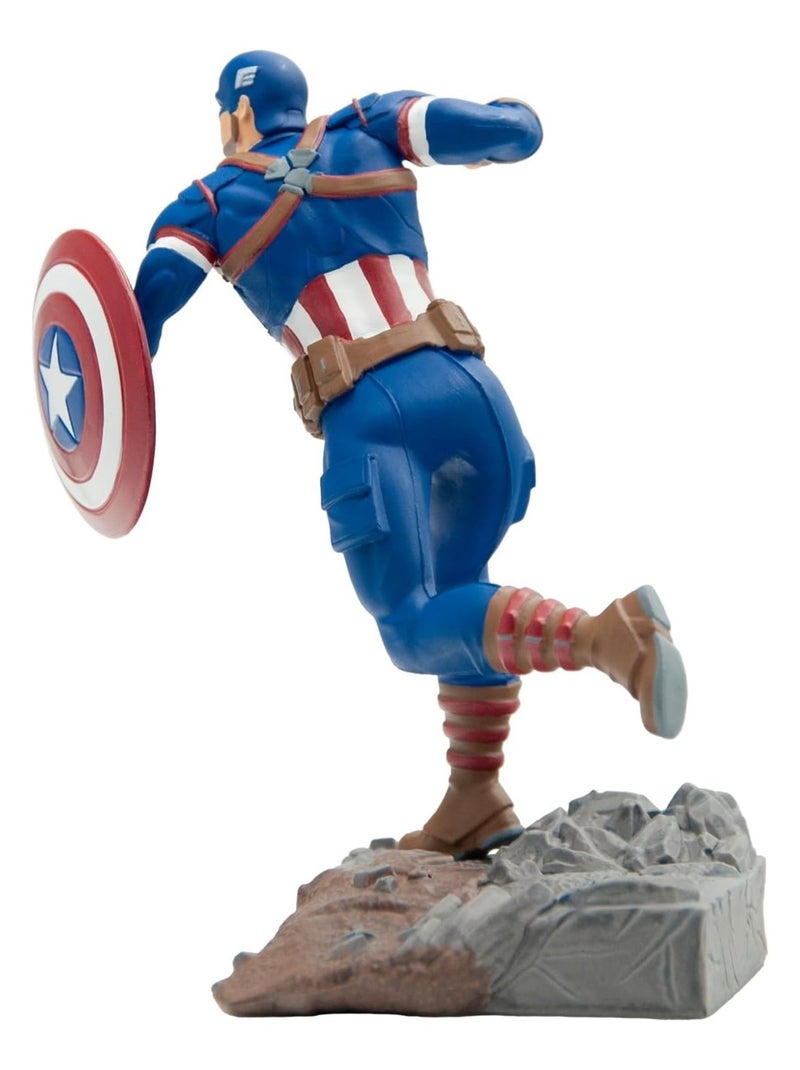 Captain America Figurine Marvel Bleu - Kiabi