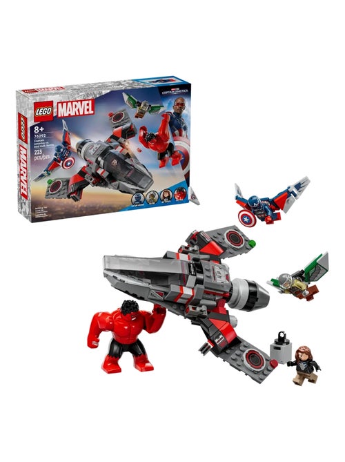 Captain America vs Hulk rouge - Kiabi