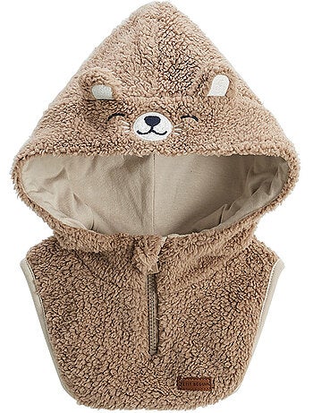 Capuche b?b? en sherpa Charly