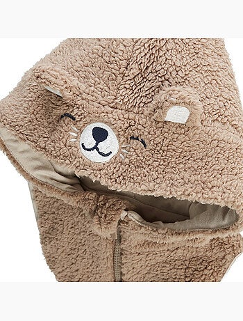 Capuche b?b? en sherpa Charly