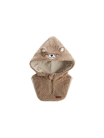 Capuche bébé en sherpa Charly
