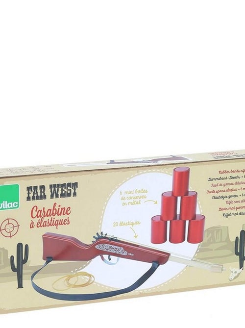 Carabine à élastiques en bois Farwest - Kiabi