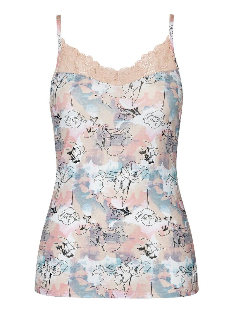 Caraco à fines bretelles Lilly Multicolore - Kiabi