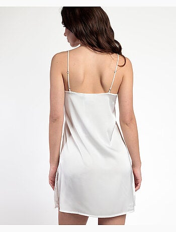 Caraco ADMAS CLASSIC en satin et guipure pour femme