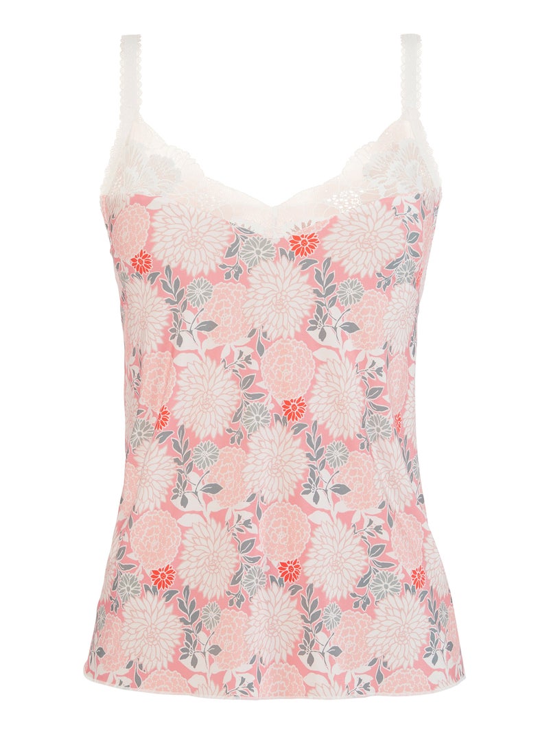 Caraco aurélie sans complexe lingerie Blanc Rose - Kiabi
