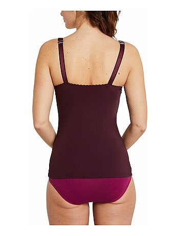 Caraco avec armatures devant dentelle