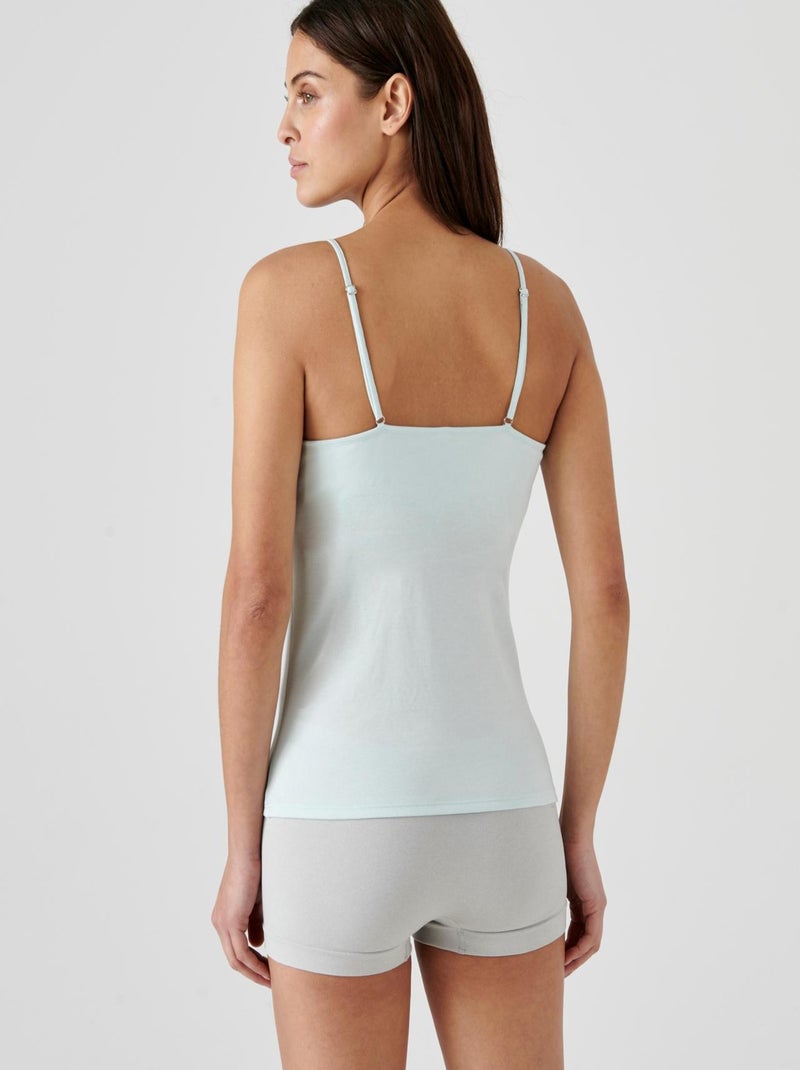 Caraco brassière intégrée Perfect Fit by Damart - Damart Vert - Kiabi