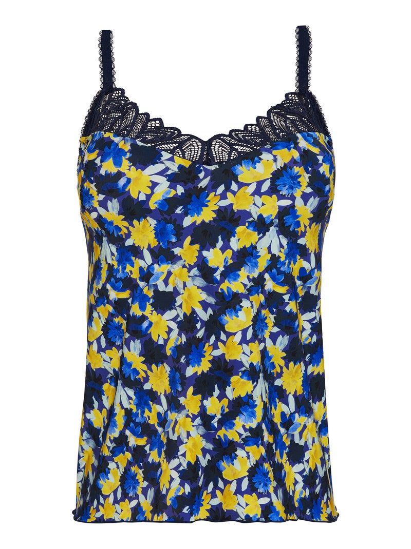 Caraco célia sans complexe lingerie Bleu Jaune - Kiabi