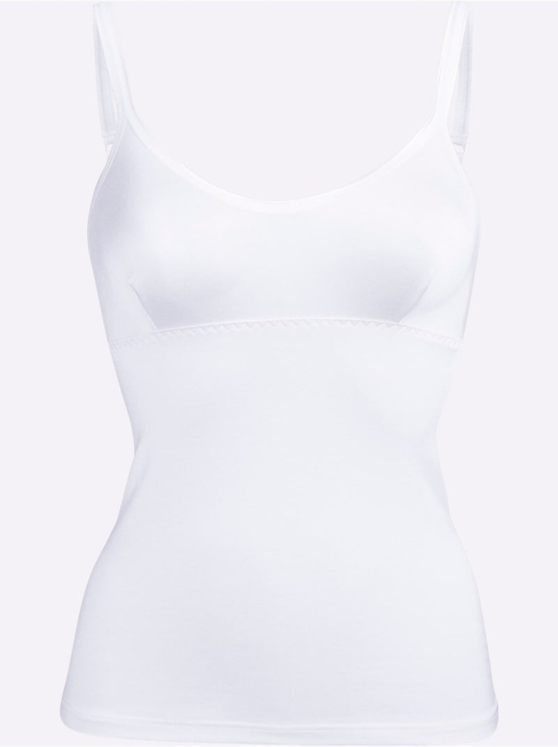 Caraco Chemise Soutien-gorge - Witt Blanc - Kiabi