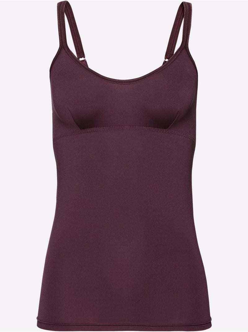 Caraco Chemise Soutien-gorge - Witt Violet aubergine - Kiabi
