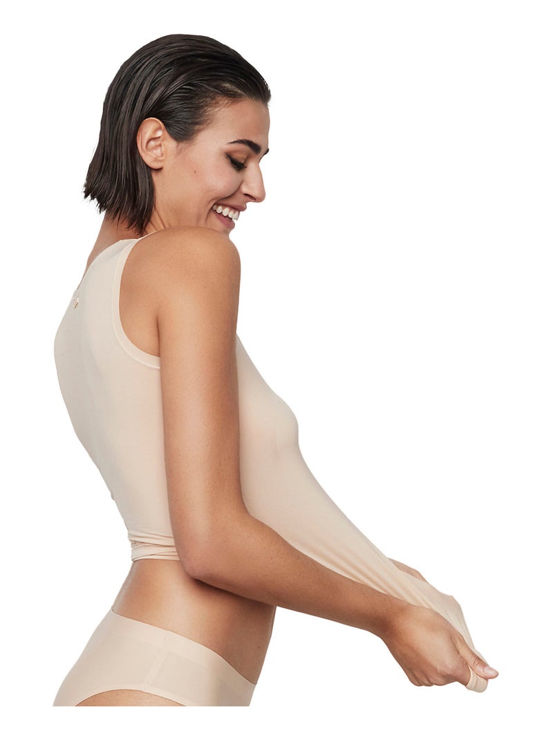 Caraco débardeur ESSENTIALS Beige - Kiabi