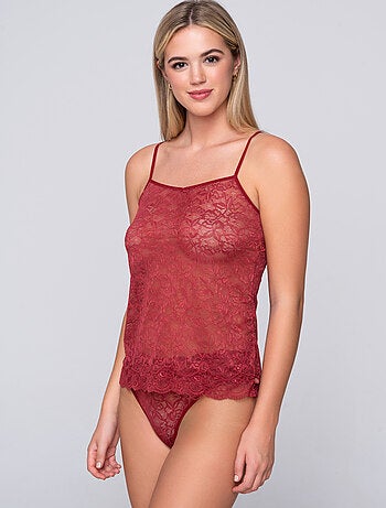 Caraco dentelle MICRO TOUCH LACE