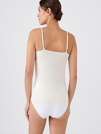 Caraco dentelle Thermolactyl invisible - Damart