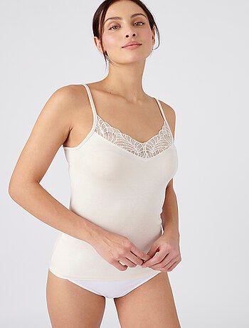 Caraco dentelle Thermolactyl Sensitive - Damart