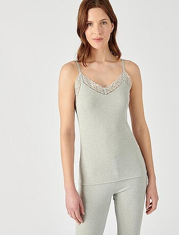 Caraco dentelle Thermolactyl Sensitive - Damart