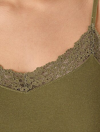 Caraco dentelle Thermolactyl Sensitive - Damart