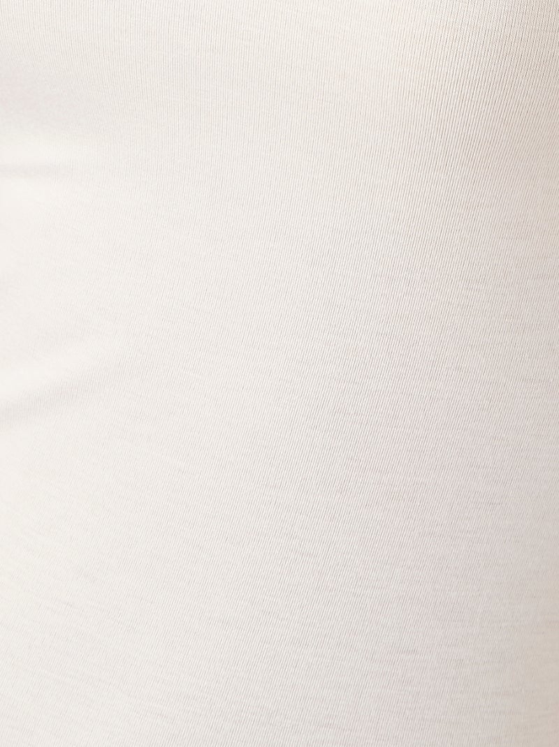 Caraco dentelle Thermolactyl Sensitive thermique - Damart Beige sable - Kiabi