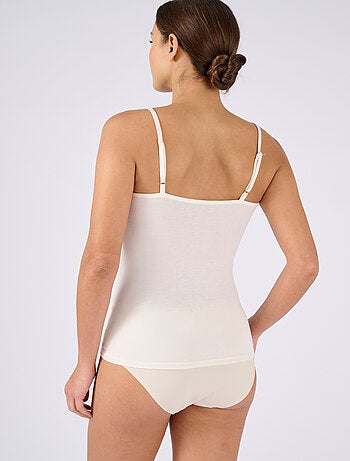 Caraco dentelle Thermolactyl Sensitive thermique - Damart