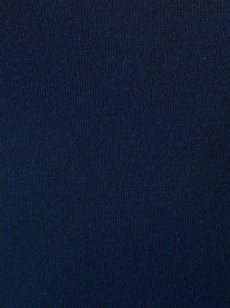 Caraco dentelle Thermolactyl Sensitive thermique - Damart Bleu marine - Kiabi