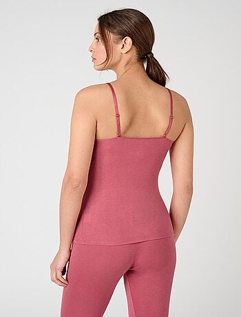 Caraco dentelle Thermolactyl Sensitive thermique - Damart