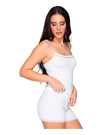 Caraco fines bretelles Cotton Touch