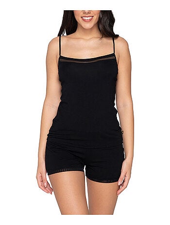 Caraco fines bretelles Cotton Touch