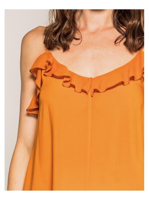 Caraco fluide avec volant FABULA - Kiabi