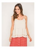 Caraco fluide basque FRITA Beige - Kiabi