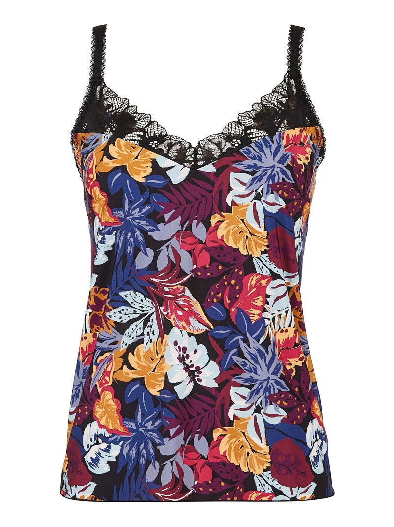 Caraco mathilde sans complexe lingerie Noir Rouge Bleu - Kiabi