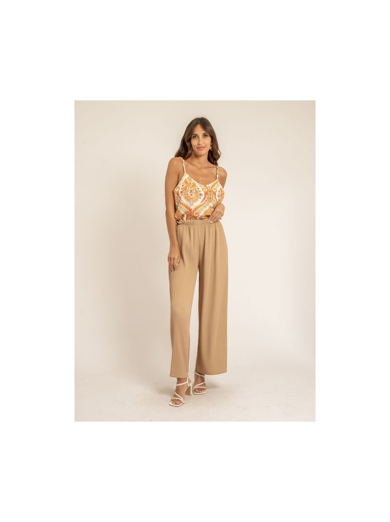 Caraco motifs FARIZA Orange - Kiabi