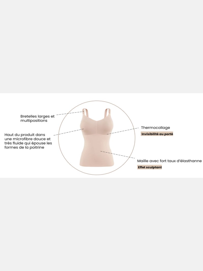 Caraco Perfect Touch Sans Complexe Noir - Kiabi