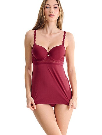 Caraco préformé armaturé ruby