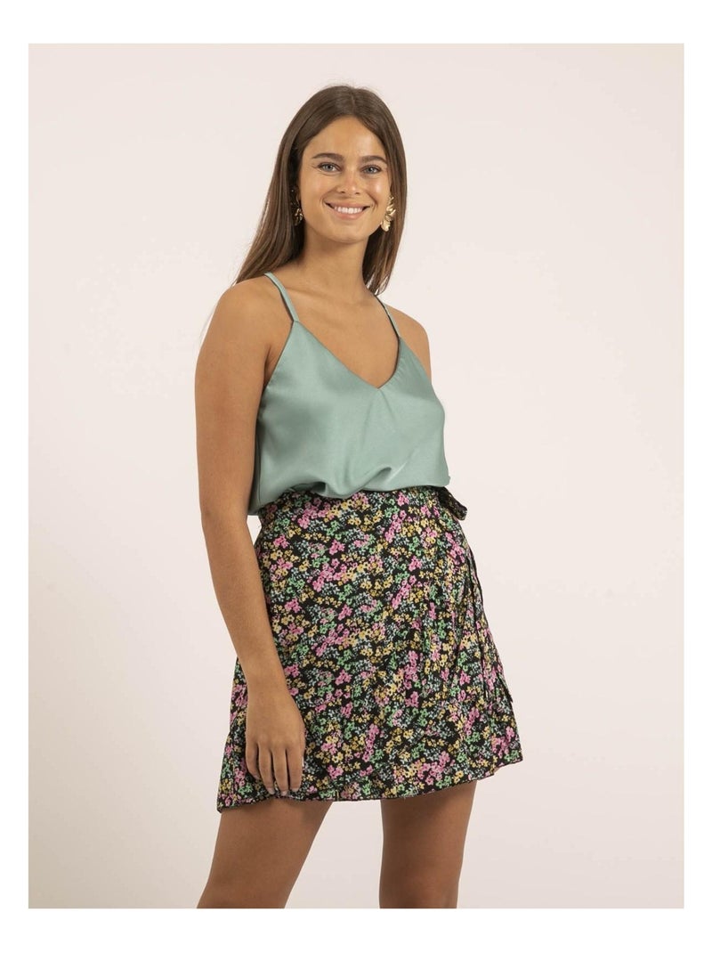 Caraco satin FIDANE Vert pistache - Kiabi