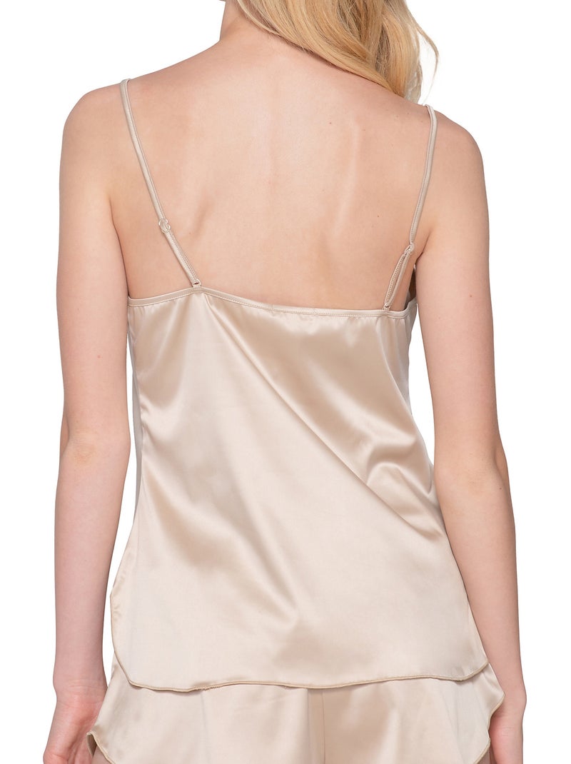 Caraco satin Prestige Beige - Kiabi