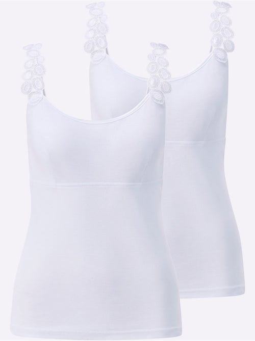 Caraco Très Agréable à Porter - Taille Standard - Witt - Lot de 2 - Kiabi