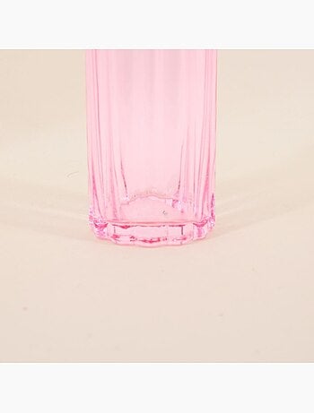 Carafe en verre coloré avec verre assorti