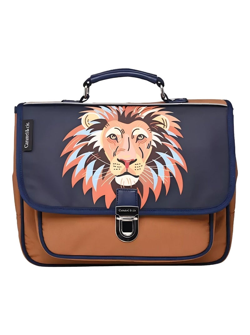Caramel & Cie - Cartable A4 maternelle Marron - Kiabi