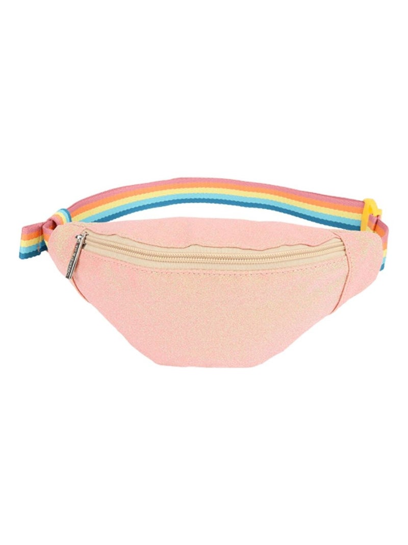 Caramel & Cie - Sac banane pailleté Rose - Kiabi