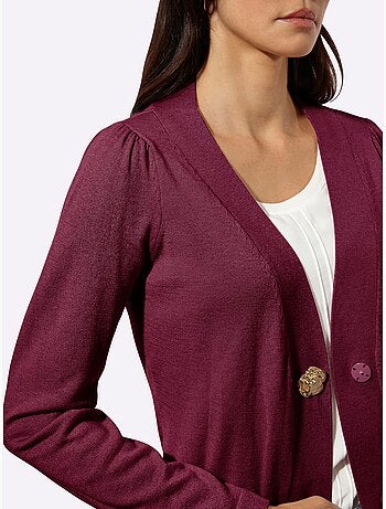Cardigan 30% Laine - Taille Standard - Helline