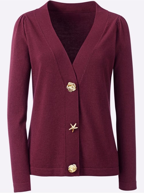 Cardigan 30% Laine - Taille Standard - Helline - Kiabi Cardigan 30% Laine - Taille Standard - Helline - Kiabi