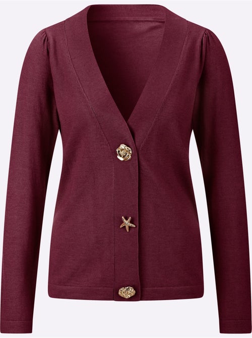 Cardigan 30% Laine - Taille Standard - Helline - Kiabi Cardigan 30% Laine - Taille Standard - Helline - Kiabi