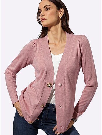 Cardigan 30% Laine - Taille Standard - Helline