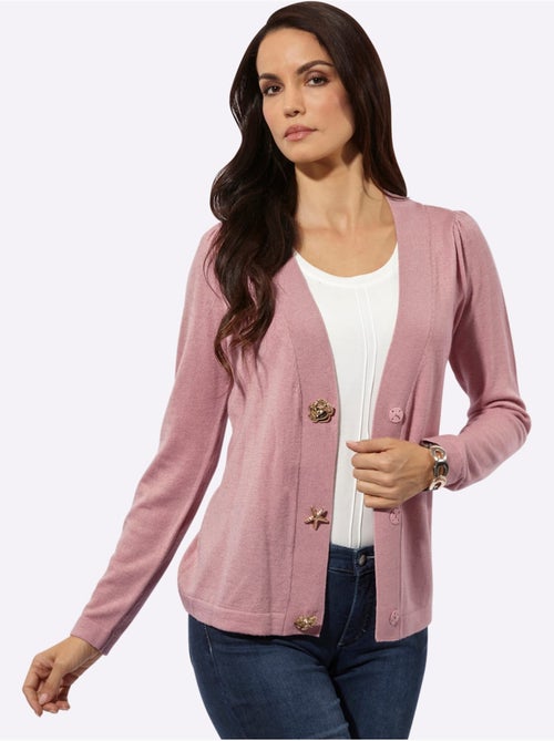 Cardigan 30% Laine - Taille Standard - Helline - Kiabi Cardigan 30% Laine - Taille Standard - Helline - Kiabi