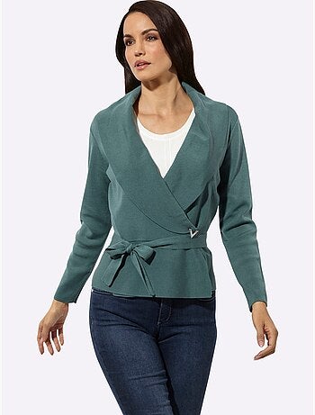 Cardigan 30% Lyocell - Taille Standard - Helline
