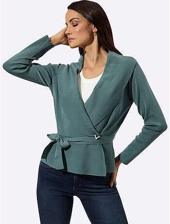 Cardigan 30% Lyocell - Taille Standard - Helline