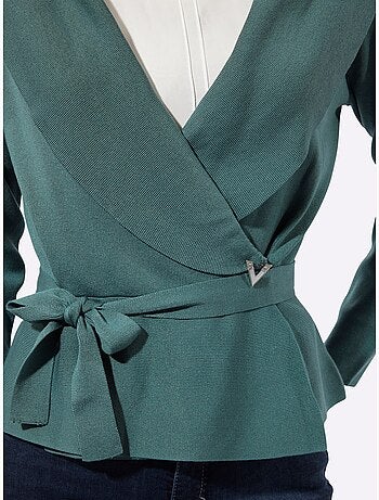 Cardigan 30% Lyocell - Taille Standard - Helline