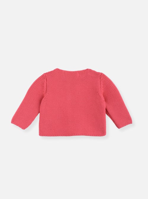 Cardigan 4 Boutons Coton Bio - Kiabi