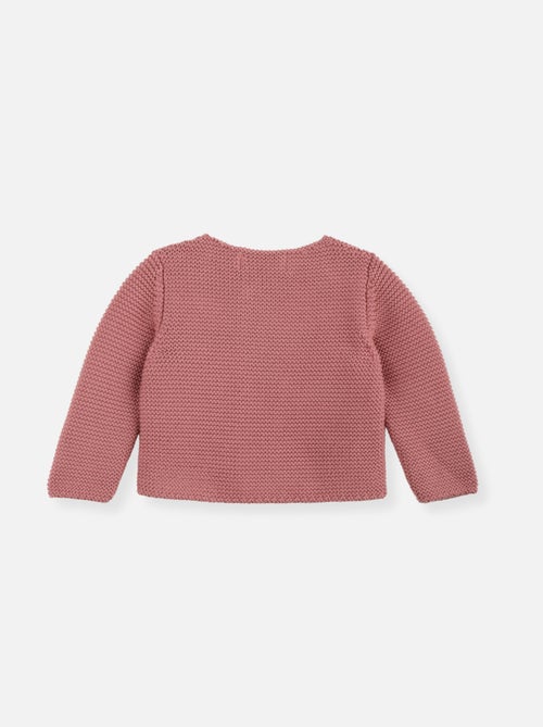 Cardigan 4 Boutons Coton Bio - Kiabi