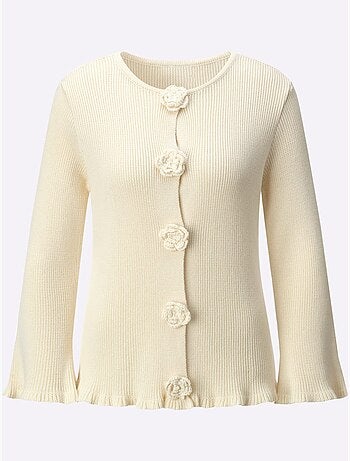Cardigan 42% Viscose - Taille Standard - Helline