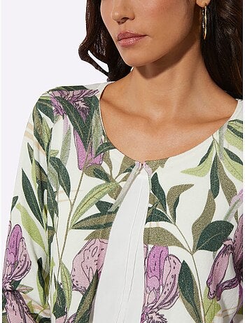 Cardigan 42% Viscose (ecovero) - Taille Standard - Helline